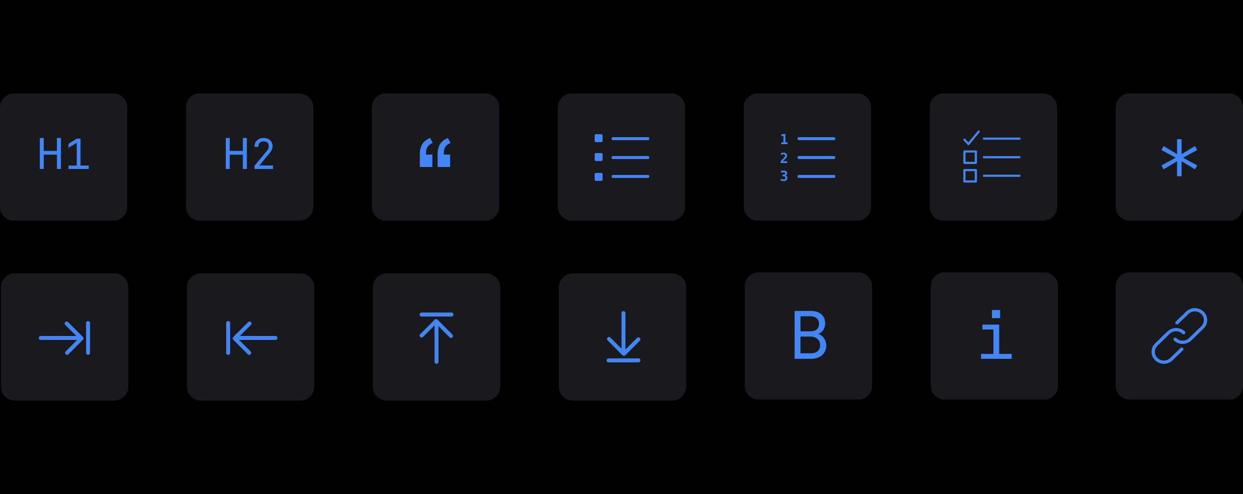 mindful icons
